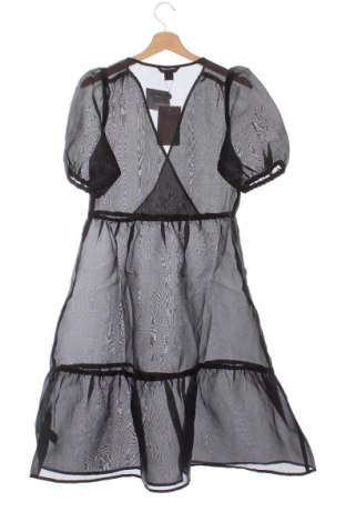 Šaty  Monki, Velikost XS, Barva Černá, Cena  149,00 Kč