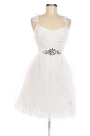 Kleid Naf Naf, Größe S, Farbe Weiß, Preis € 68,04