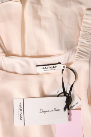 Φόρεμα Naf Naf, Μέγεθος XS, Χρώμα Εκρού, Τιμή 7,89 €