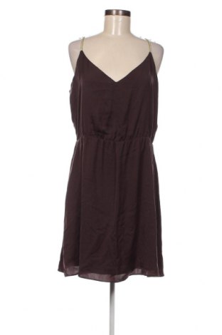 Kleid Naf Naf, Größe L, Farbe Braun, Preis 8,94 €