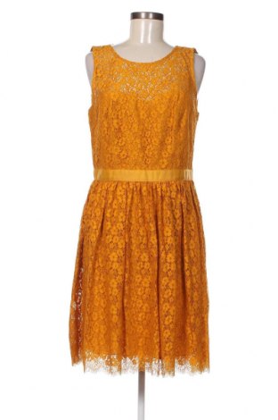 Kleid Naf Naf, Größe L, Farbe Orange, Preis 38,78 €