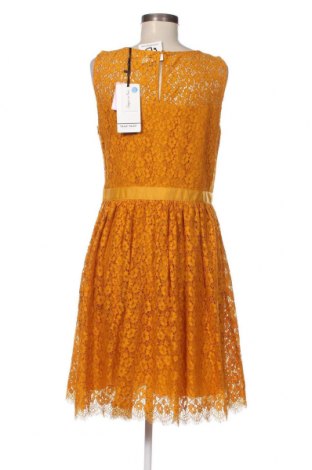 Kleid Naf Naf, Größe L, Farbe Orange, Preis 34,02 €
