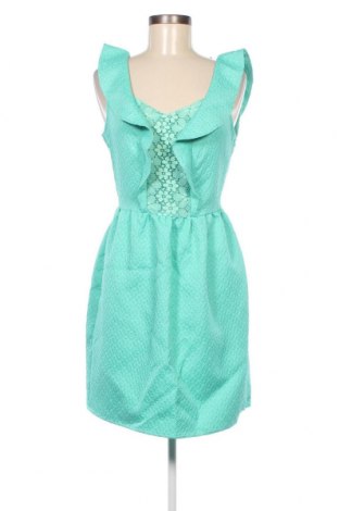 Kleid Naf Naf, Größe M, Farbe Grün, Preis 23,66 €