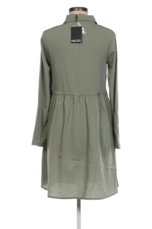 Φόρεμα Pieces, Μέγεθος XS, Χρώμα Πράσινο, Τιμή 8,91 €