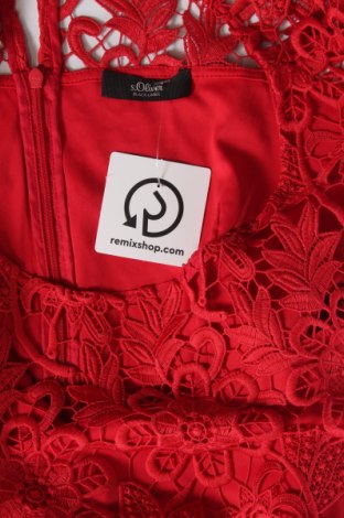 Šaty  S.Oliver Black Label, Velikost M, Barva Červená, Cena  867,00 Kč
