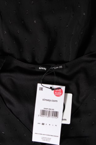 Šaty  Sinsay, Velikost XS, Barva Černá, Cena  584,00 Kč