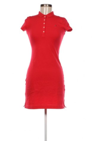 Kleid Tommy Hilfiger, Größe XXS, Farbe Rot, Preis 76,72 €