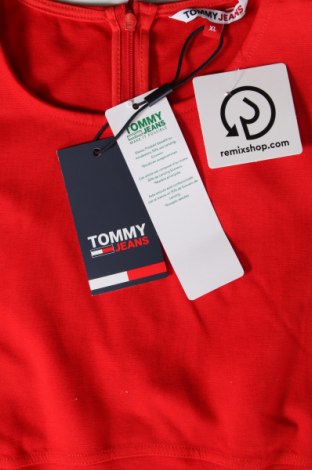 Рокля Tommy Jeans, Размер XL, Цвят Червен, Цена 110,25 лв.