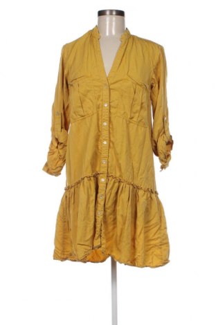 Kleid Zara, Größe XS, Farbe Gelb, Preis € 29,93