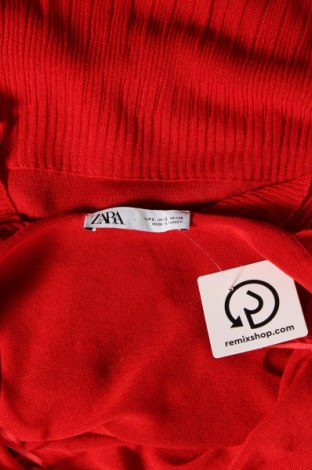 Рокля Zara, Размер S, Цвят Червен, Цена 22,04 лв.