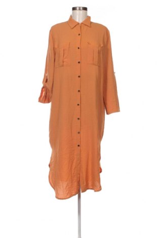 Kleid Zebra, Größe L, Farbe Orange, Preis 10,70 €