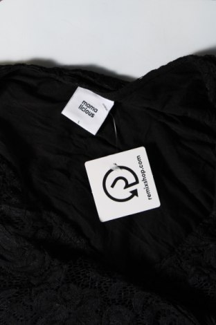 Kleid für Schwangere Mamalicious, Größe L, Farbe Schwarz, Preis 10,86 €