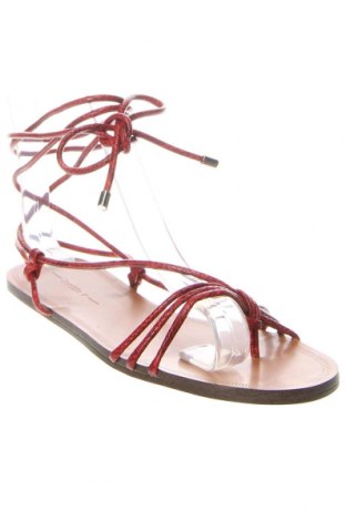 Sandalen Bershka, Größe 37, Farbe Rot, Preis € 27,14