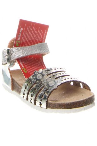 Sandalen Billowy, Größe 21, Farbe Silber, Preis € 6,48