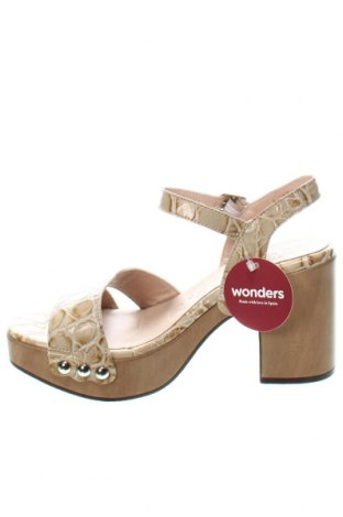 Sandále Wonders, Veľkosť 37, Farba Béžová, Cena  90,21 €