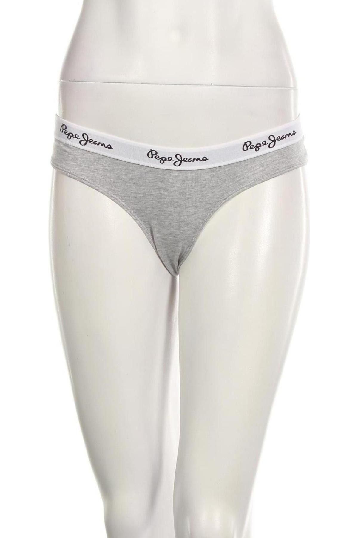 Bikini Pepe Jeans, Größe M, Farbe Grau, Preis 6,23 €