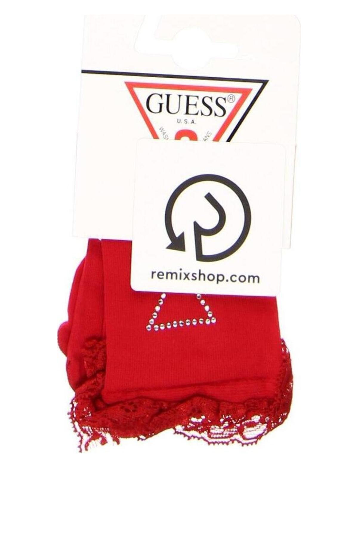 Socken Guess, Größe M, Farbe Rot, Preis 13,92 €