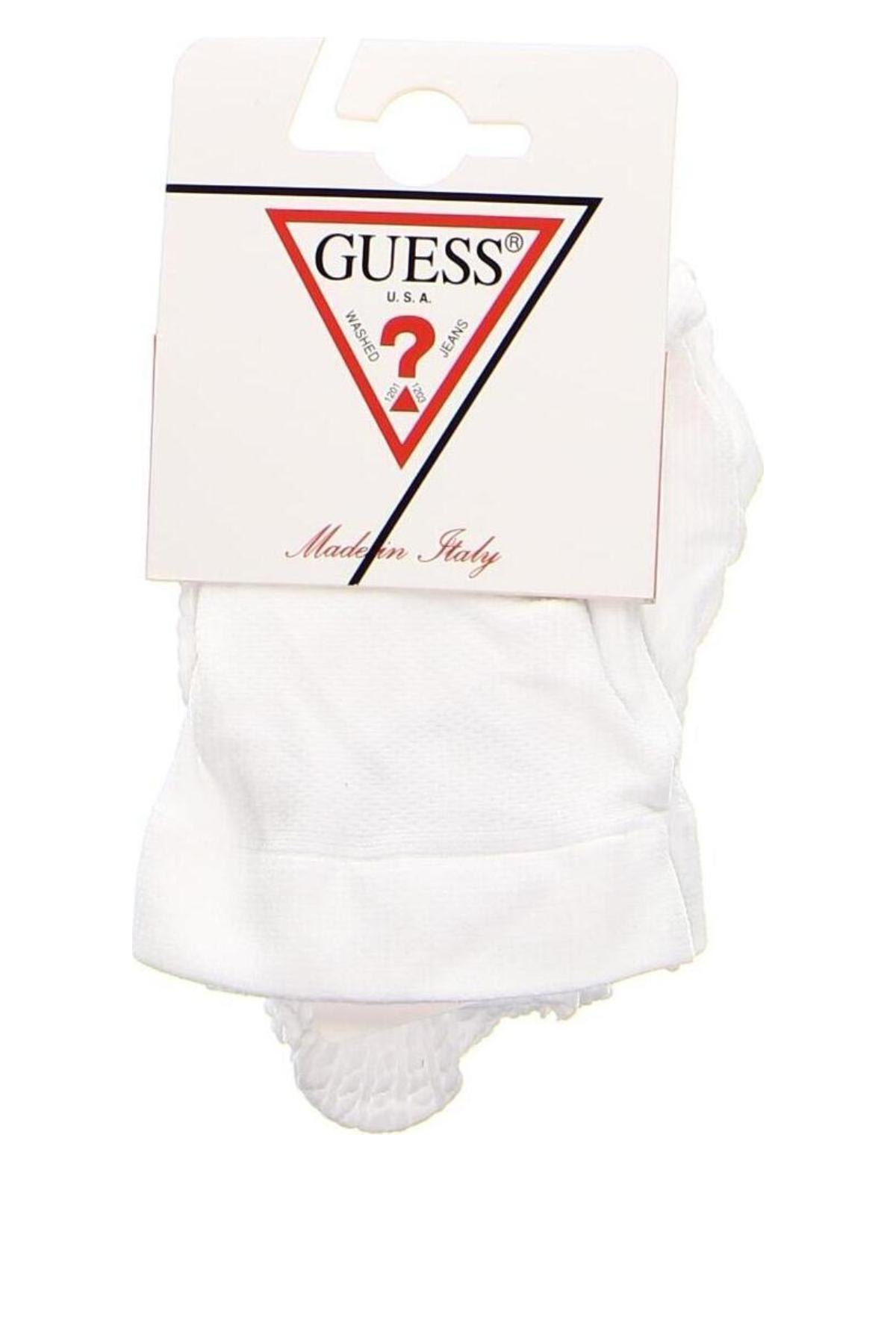 Kinderstrumpfhose Guess, Größe 8-9y/ 134-140 cm, Farbe Weiß, Preis 13,40 €
