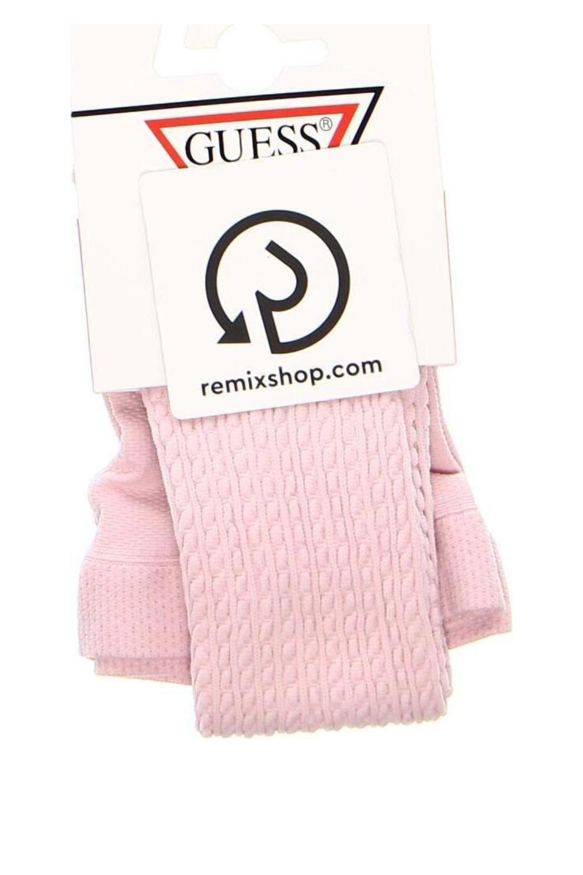 Детски чорапогащник Guess, Размер 8-9y/ 134-140 см, Цвят Розов, Цена 26,00 лв.