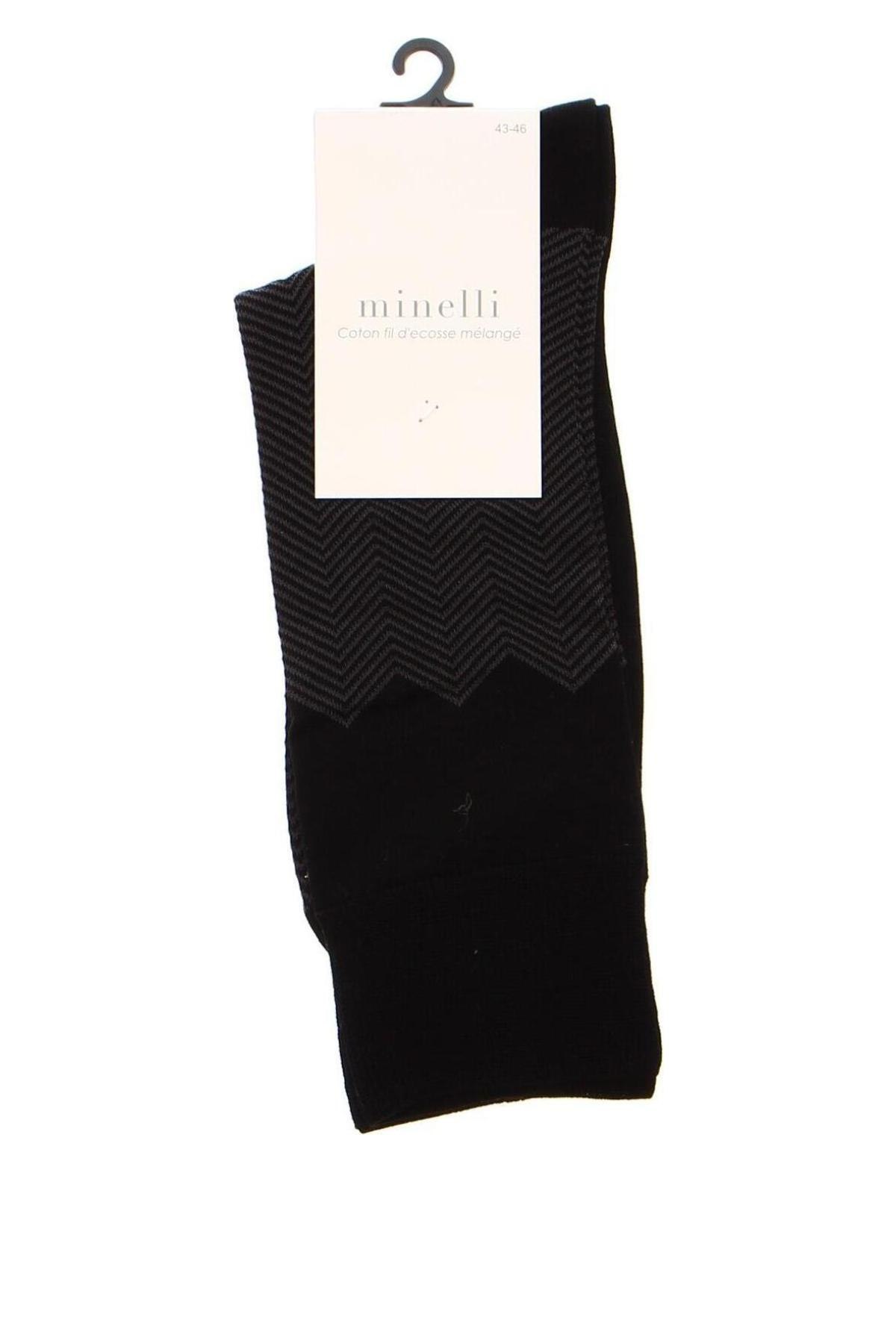 Ponožky  Minelli, Veľkosť L, Farba Čierna, Cena  11,96 €