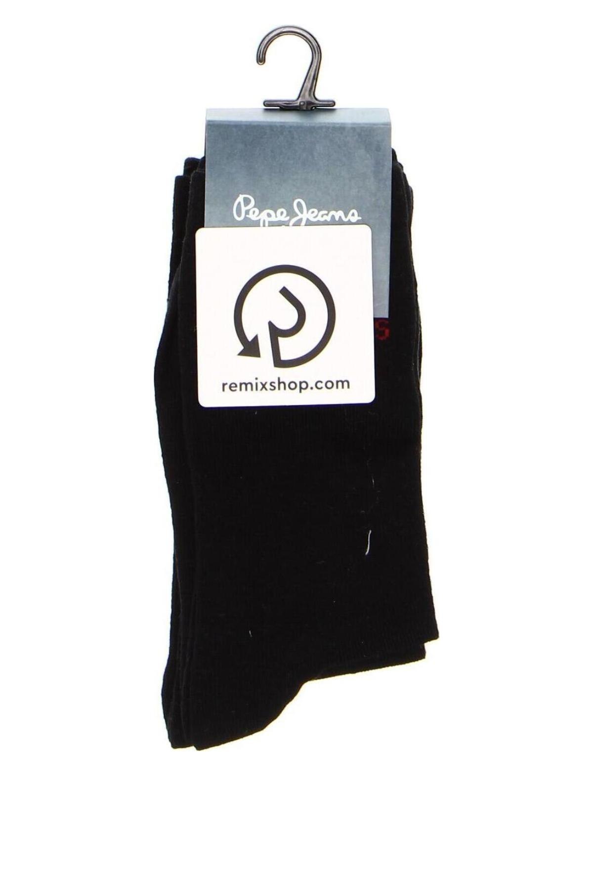 Κάλτσες Pepe Jeans, Μέγεθος M, Χρώμα Μαύρο, Τιμή 14,05 €