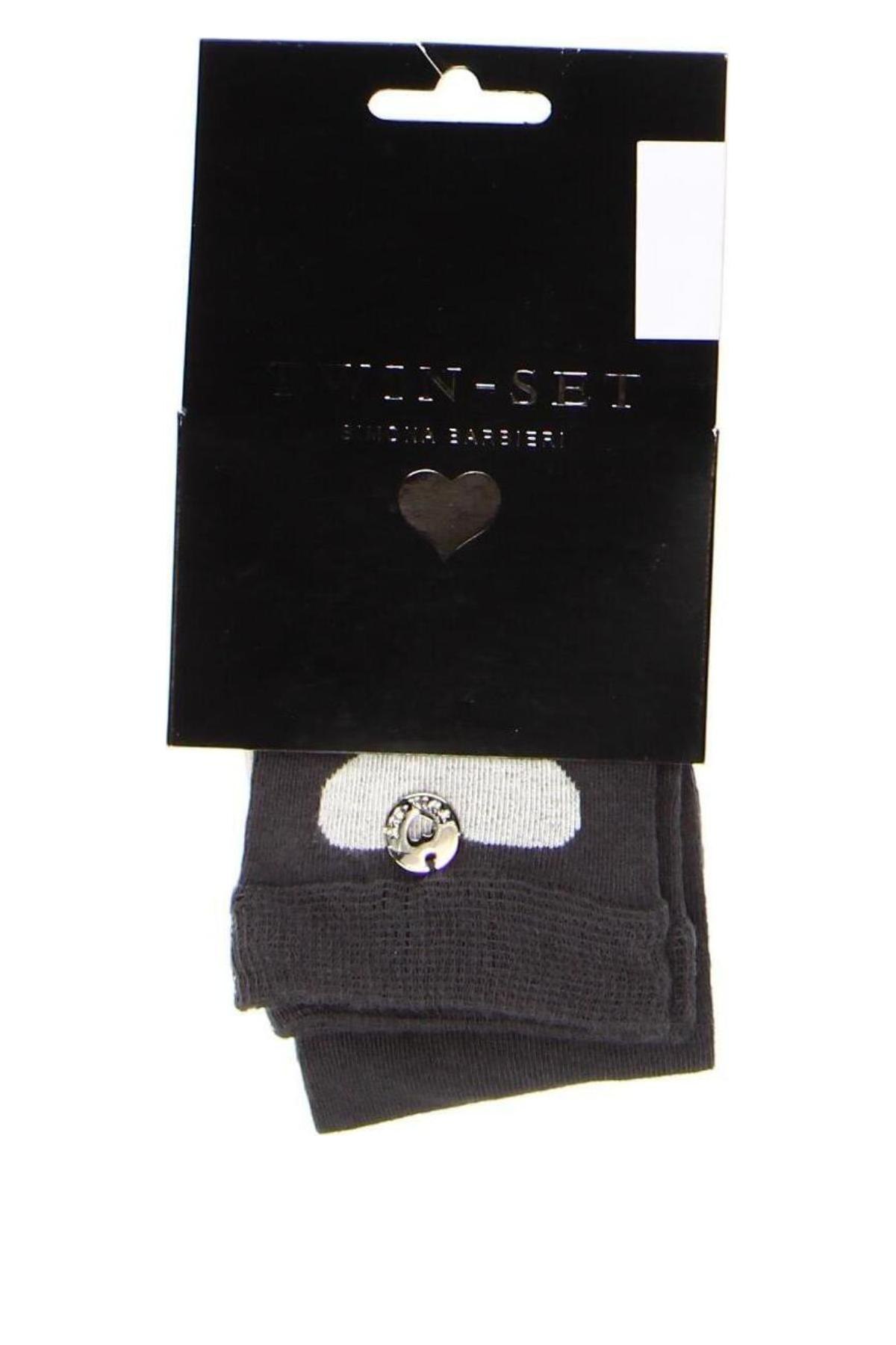 Ponožky  TWINSET, Veľkosť L, Farba Sivá, Cena  34,50 €