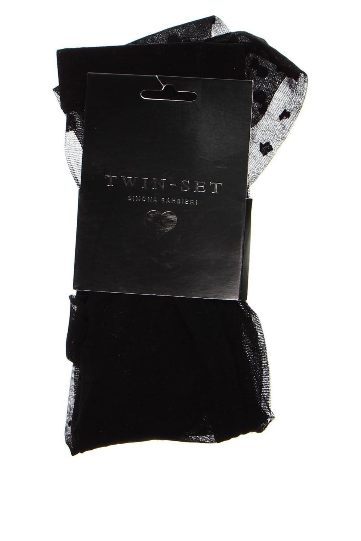 Κάλτσες TWINSET, Μέγεθος S, Χρώμα Μαύρο, Τιμή 24,90 €