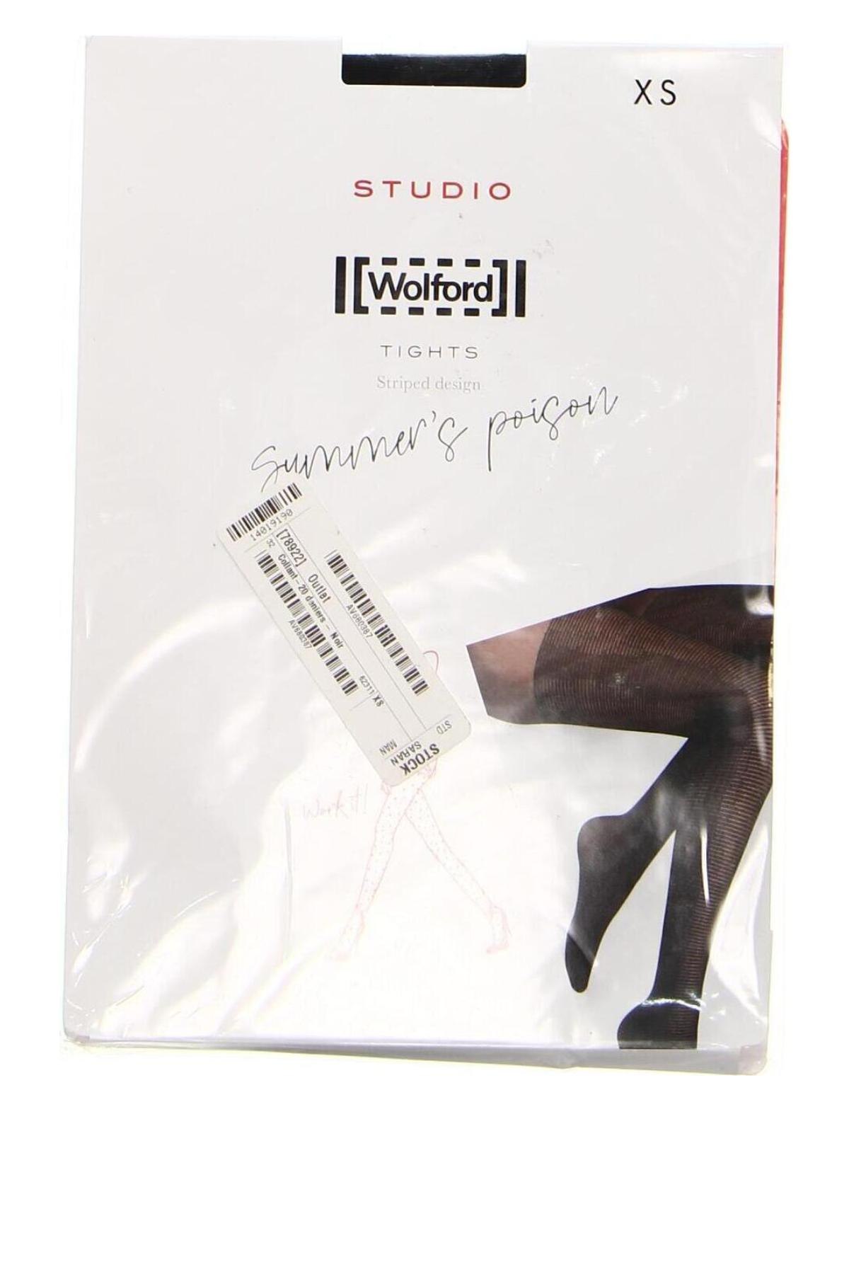 Strumpfhose Wolford, Größe XS, Farbe Schwarz, Preis 31,28 €