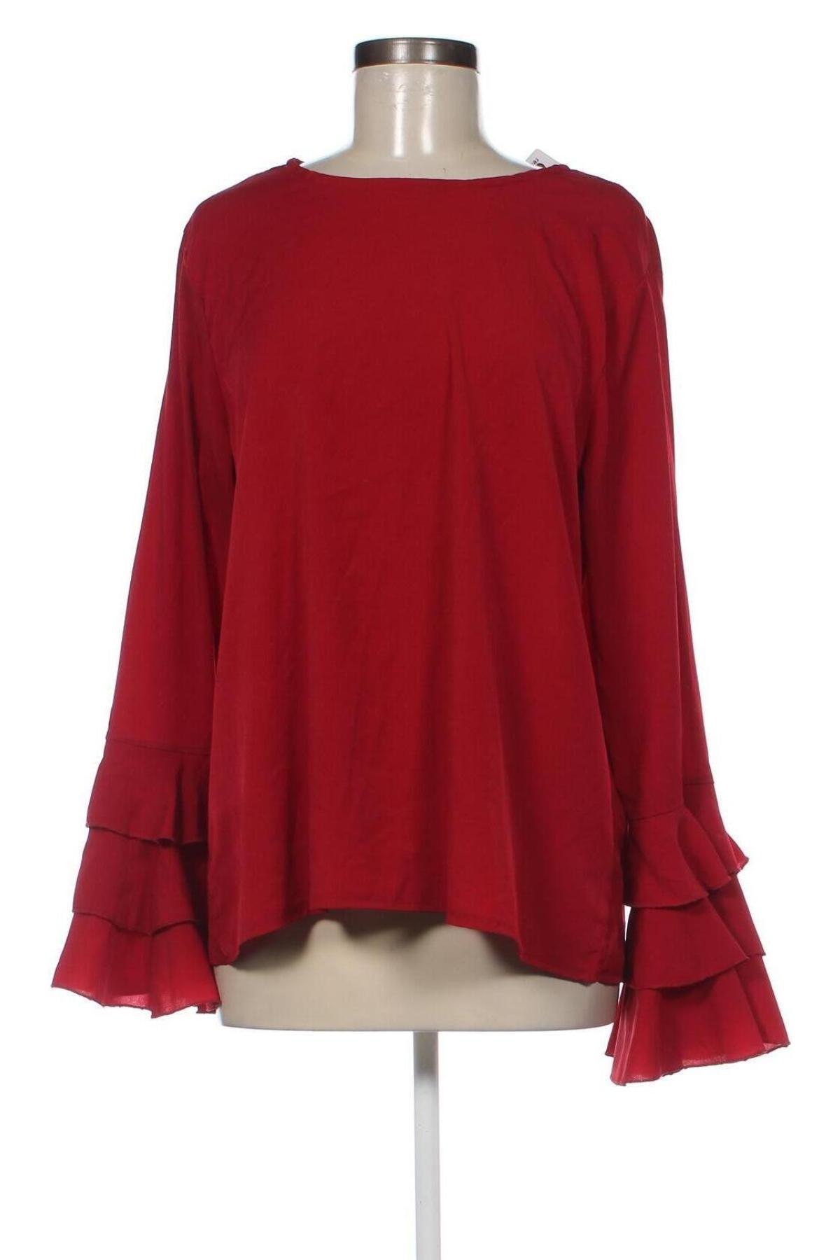 Дамска блуза, Размер L, Цвят Червен, Цена 14,31 лв.