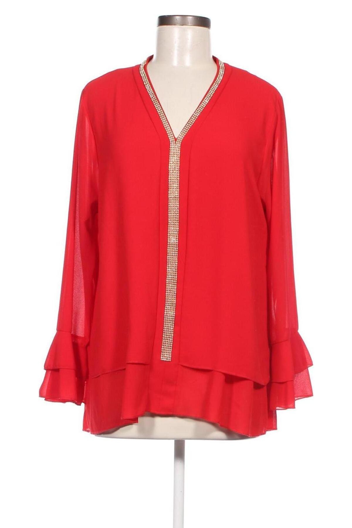 Damen Shirt, Größe M, Farbe Rot, Preis 13,22 €