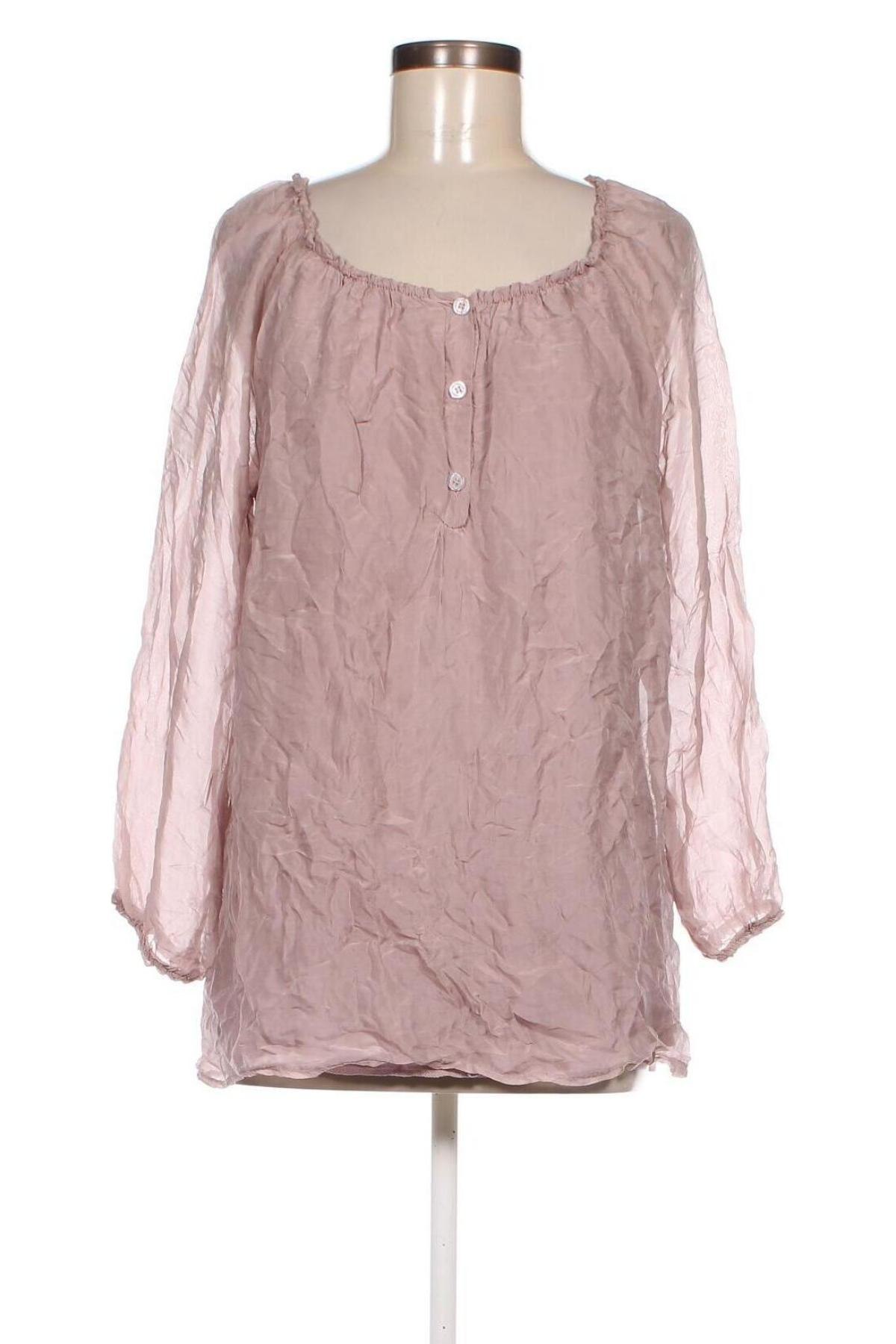Damen Shirt, Größe M, Farbe Aschrosa, Preis 13,22 €