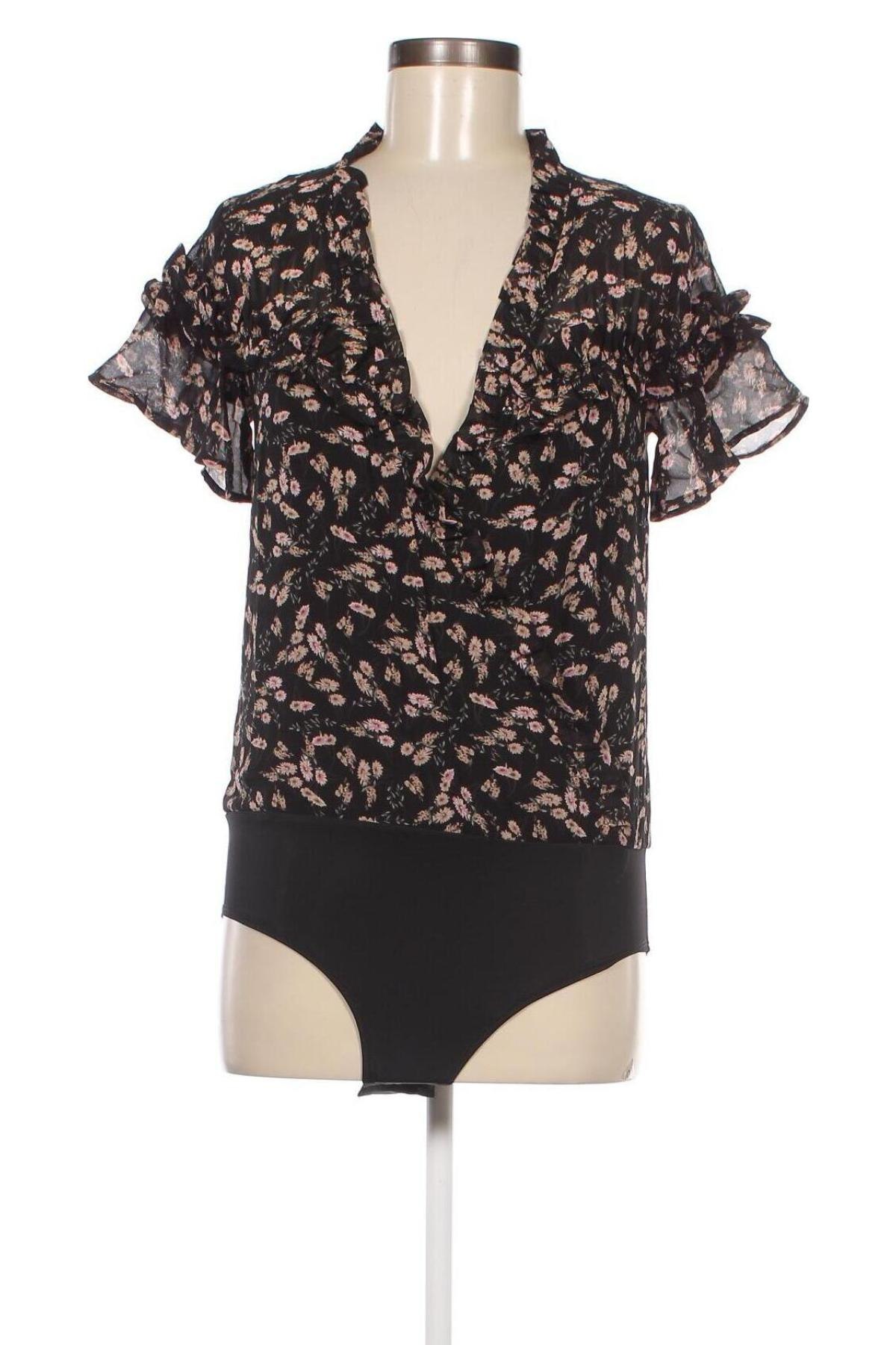Дамска блуза - боди Irl, Размер XS, Цвят Черен, Цена 8,68 лв.