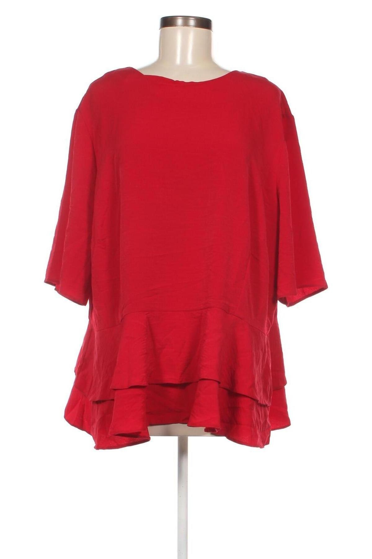 Γυναικεία μπλούζα ASOS, Μέγεθος 3XL, Χρώμα Κόκκινο, Τιμή 14,85 €