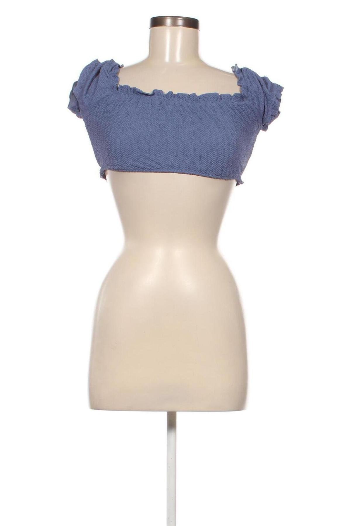 Γυναικεία μπλούζα Abercrombie & Fitch, Μέγεθος XS, Χρώμα Μπλέ, Τιμή 21,03 €