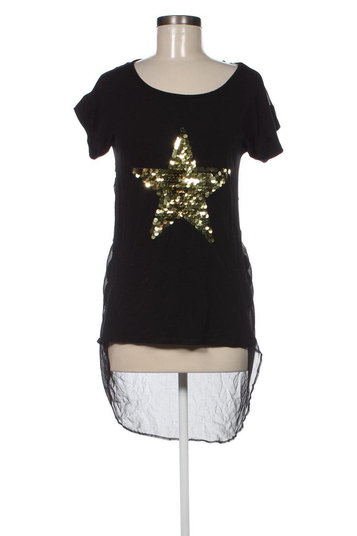 Γυναικεία μπλούζα Adrom, Μέγεθος S, Χρώμα Μαύρο, Τιμή 16,44 €