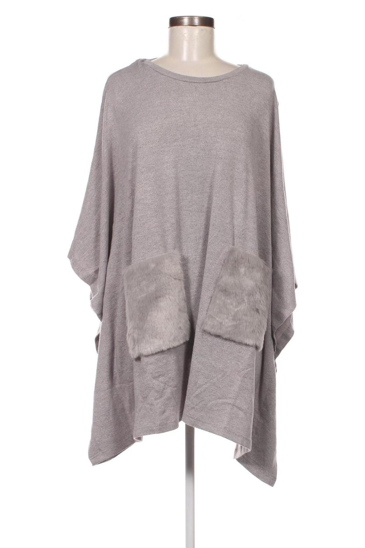 Γυναικεία μπλούζα Almatrichi, Μέγεθος M, Χρώμα Γκρί, Τιμή 19,98 €