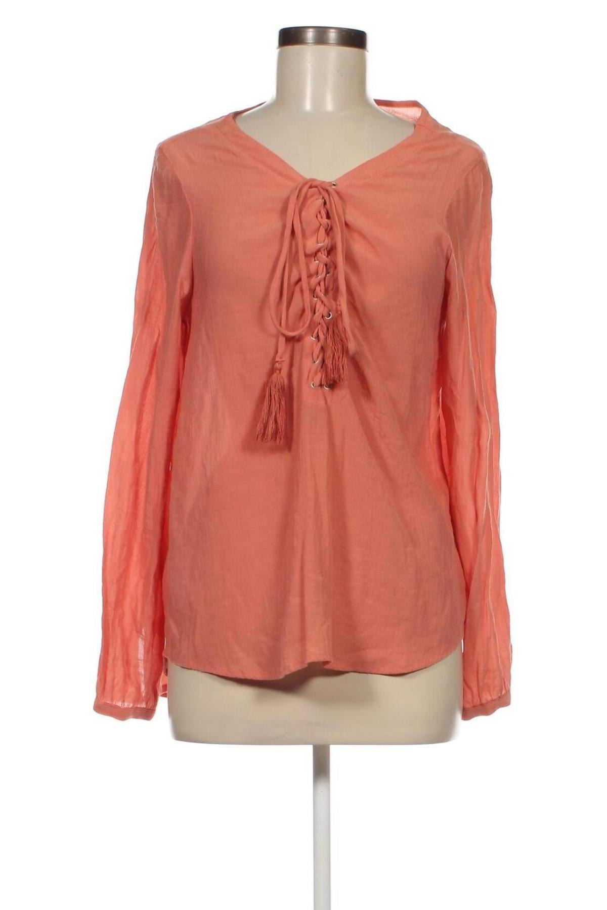 Дамска блуза Amisu, Размер S, Цвят Оранжев, Цена 5,51 лв.
