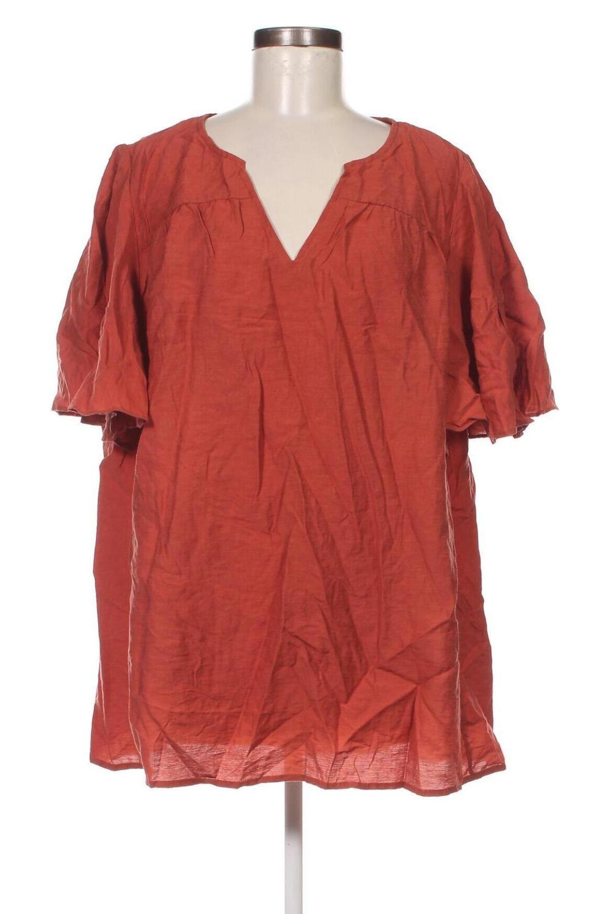 Γυναικεία μπλούζα Anko, Μέγεθος 4XL, Χρώμα Πορτοκαλί, Τιμή 11,75 €