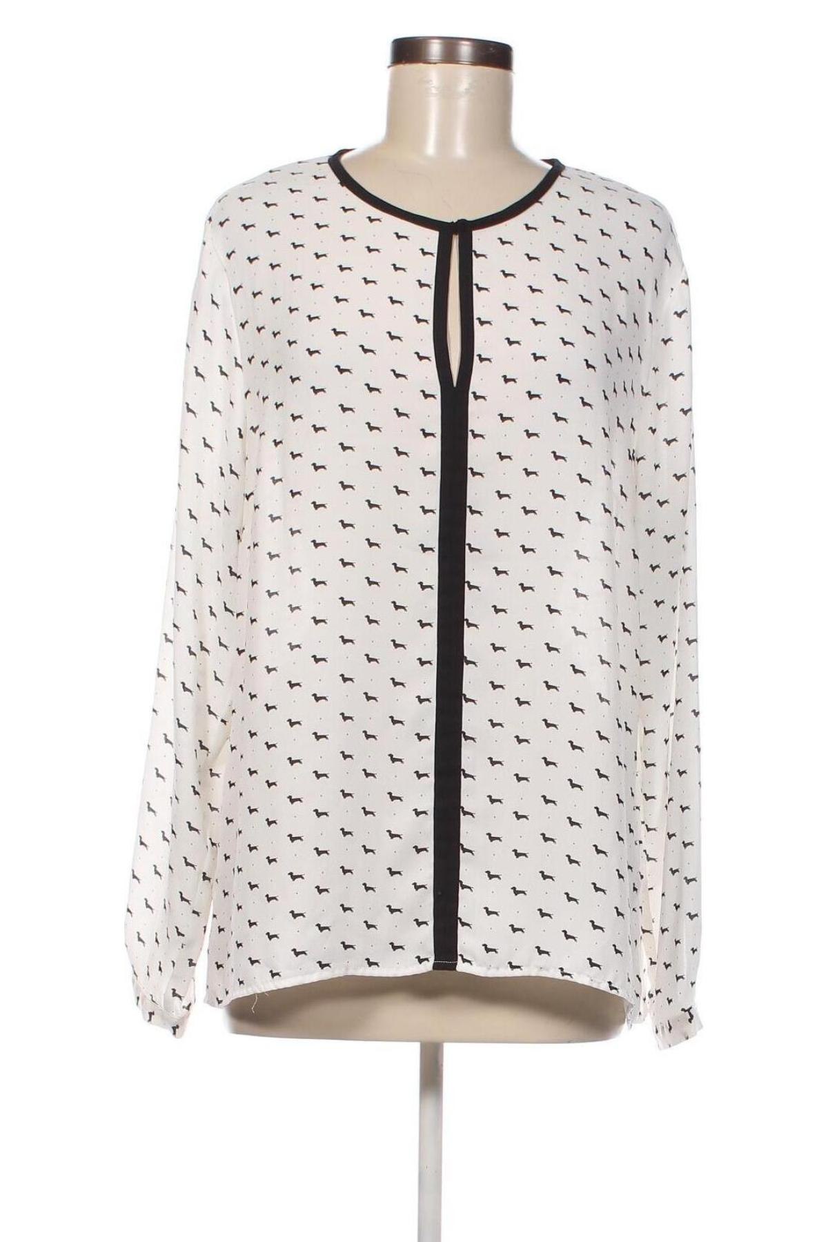 Дамска блуза Anne L., Размер XL, Цвят Бял, Цена 7,41 лв.