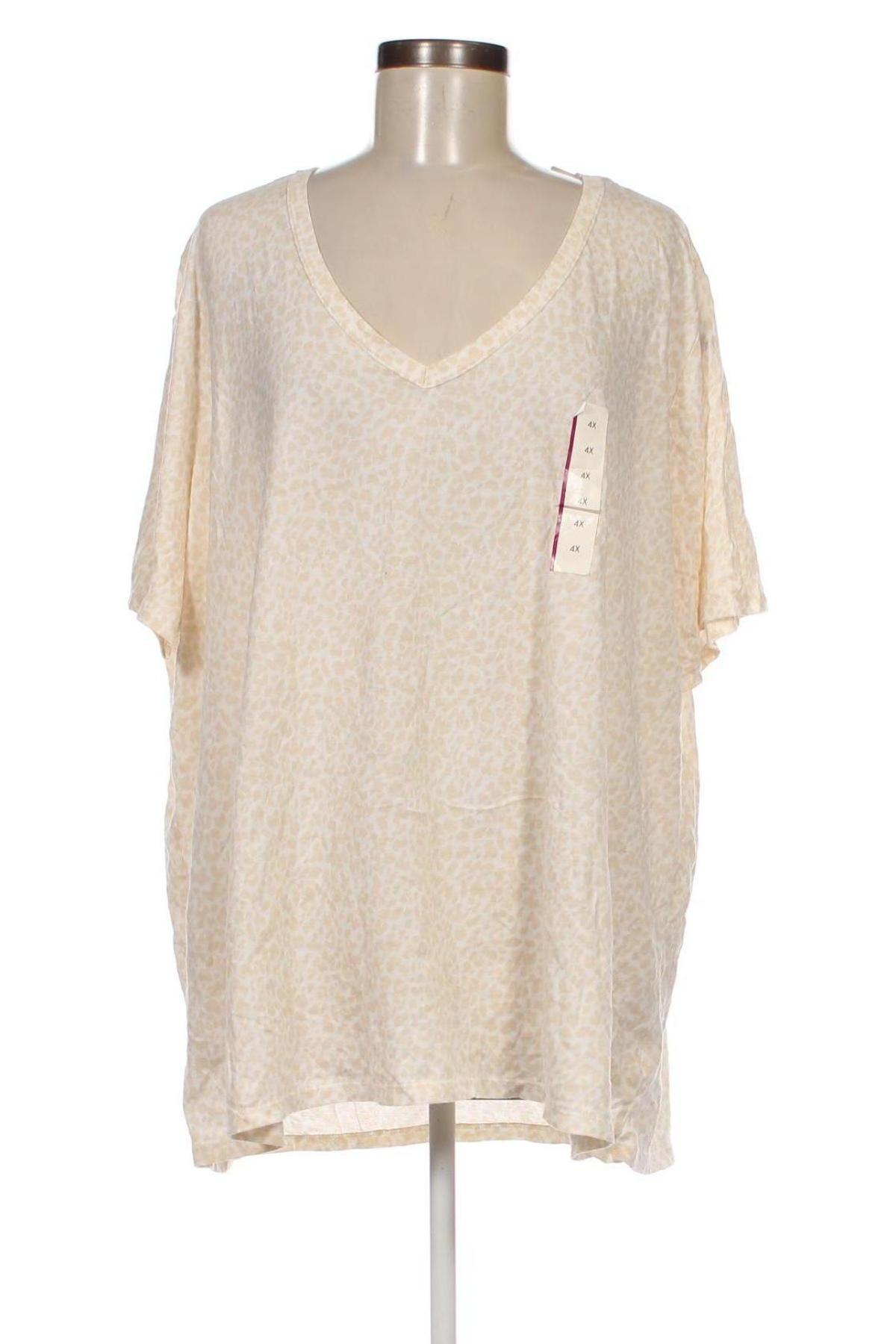 Γυναικεία μπλούζα Ava & Viv, Μέγεθος 4XL, Χρώμα Πολύχρωμο, Τιμή 13,81 €