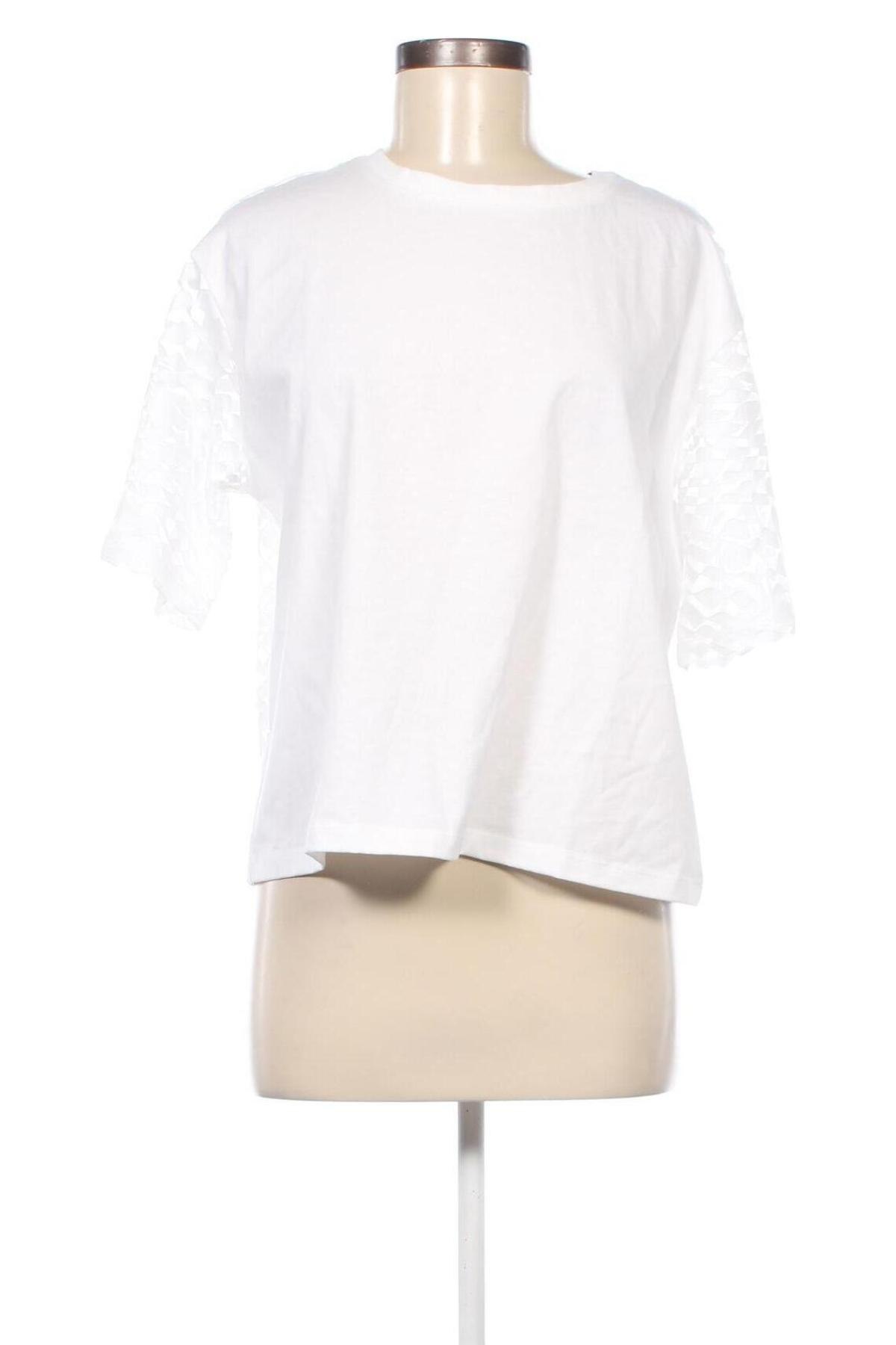 Γυναικεία μπλούζα BOSS, Μέγεθος XS, Χρώμα Λευκό, Τιμή 108,76 €