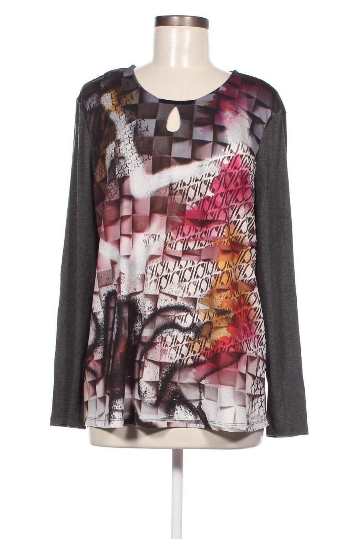 Дамска блуза Barbara Lebek, Размер XL, Цвят Многоцветен, Цена 32,98 лв.