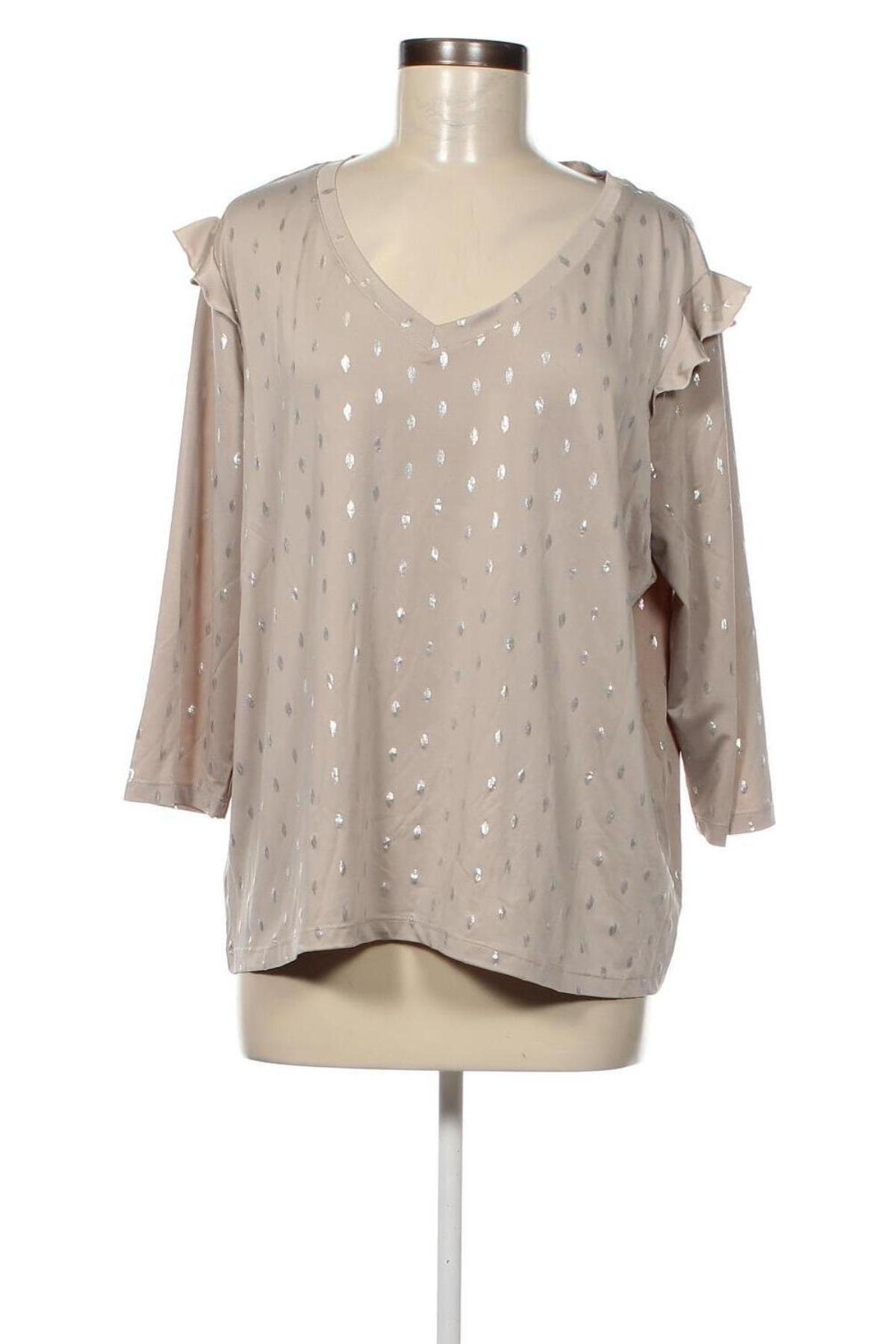Γυναικεία μπλούζα Bel&Bo, Μέγεθος M, Χρώμα Γκρί, Τιμή 3,29 €