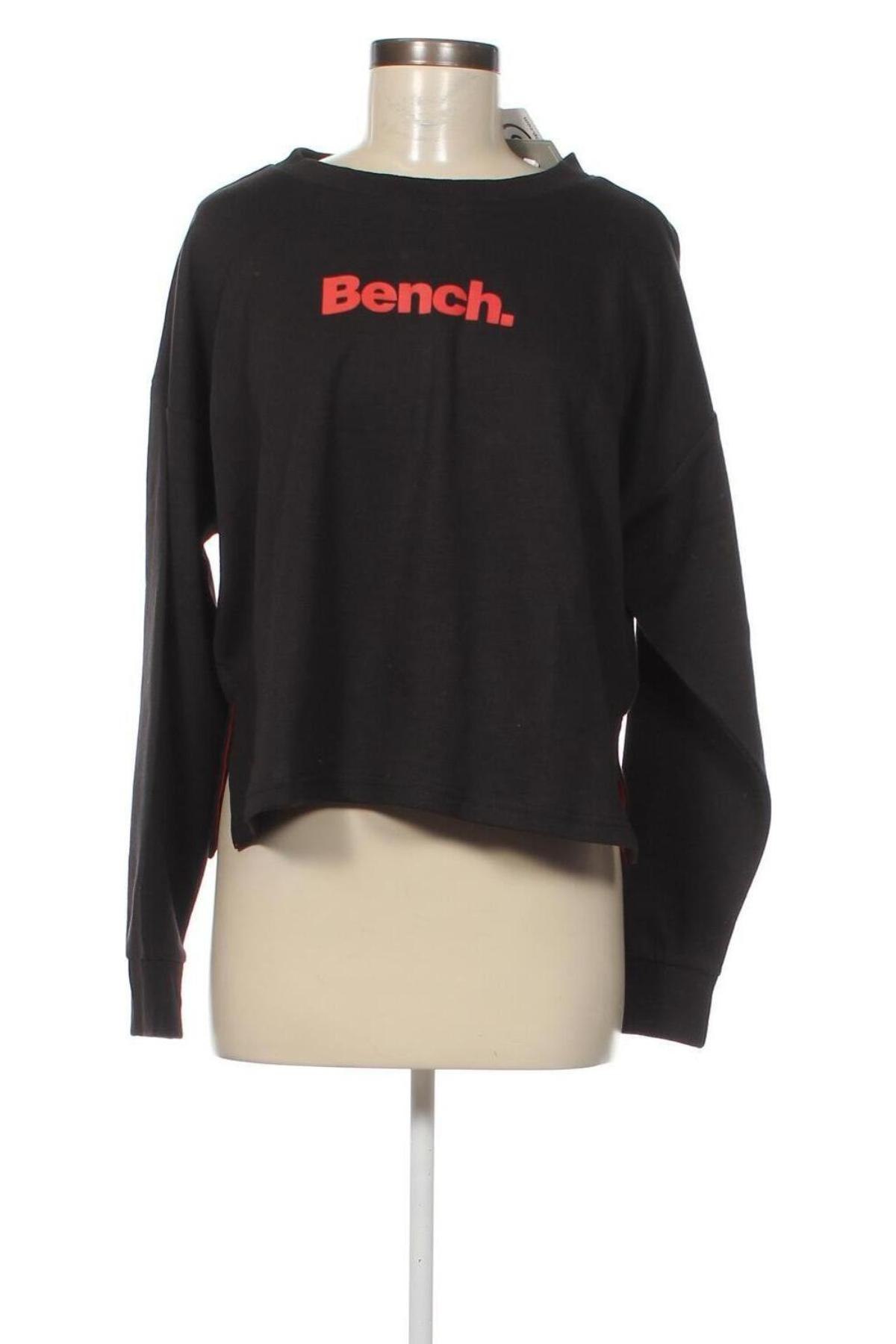 Γυναικεία μπλούζα Bench, Μέγεθος XL, Χρώμα Μαύρο, Τιμή 5,57 €