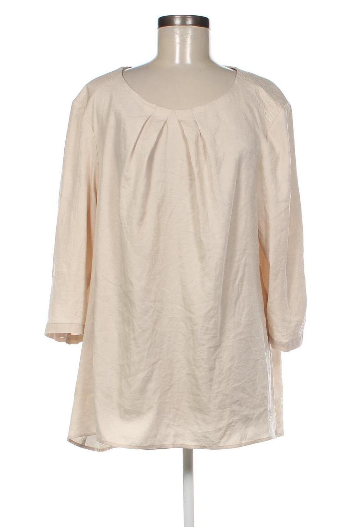 Damen Shirt Bianca, Größe XXL, Farbe Beige, Preis 12,82 €