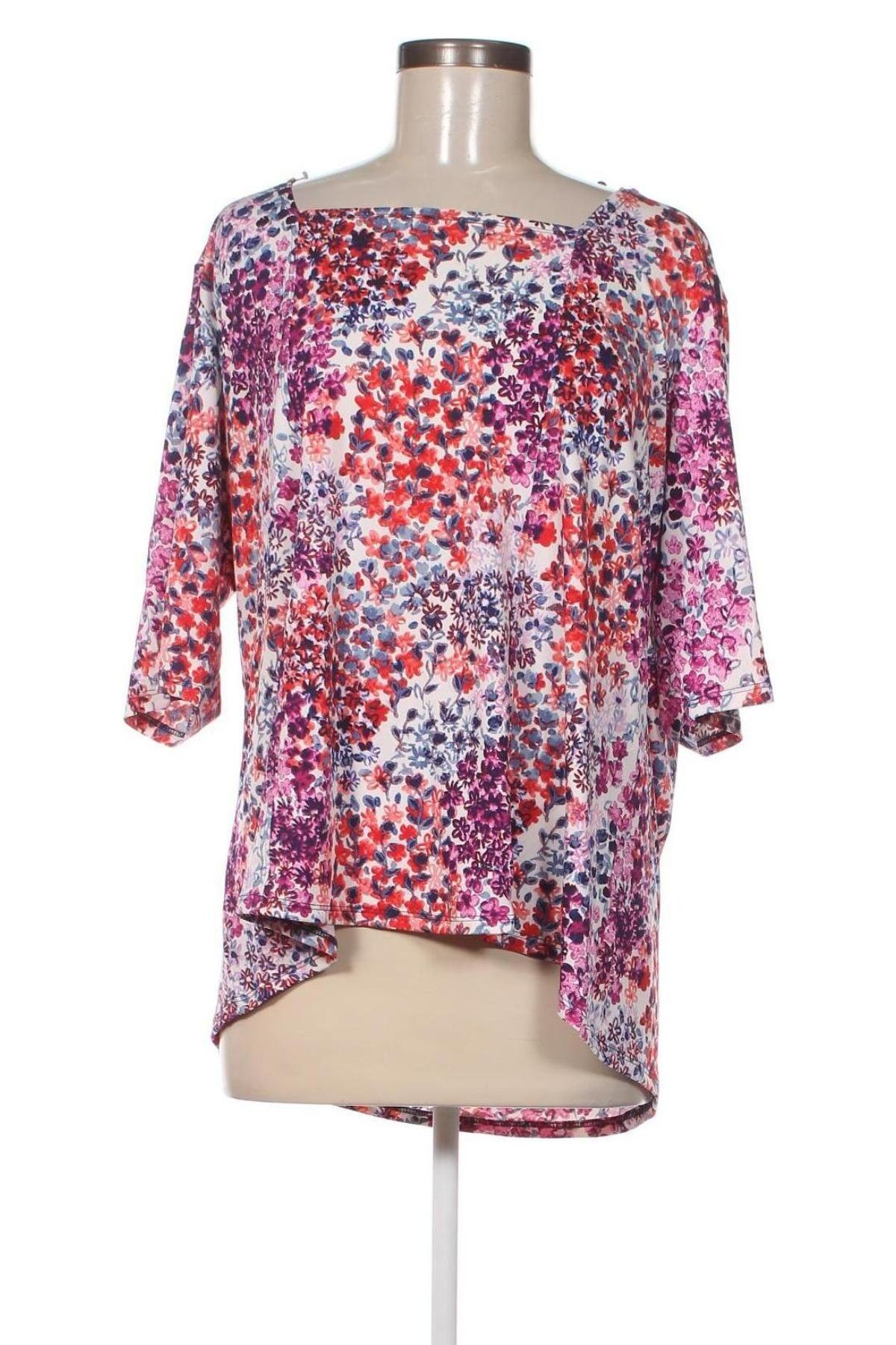 Γυναικεία μπλούζα Bleecker & Mercer, Μέγεθος 3XL, Χρώμα Πολύχρωμο, Τιμή 3,88 €