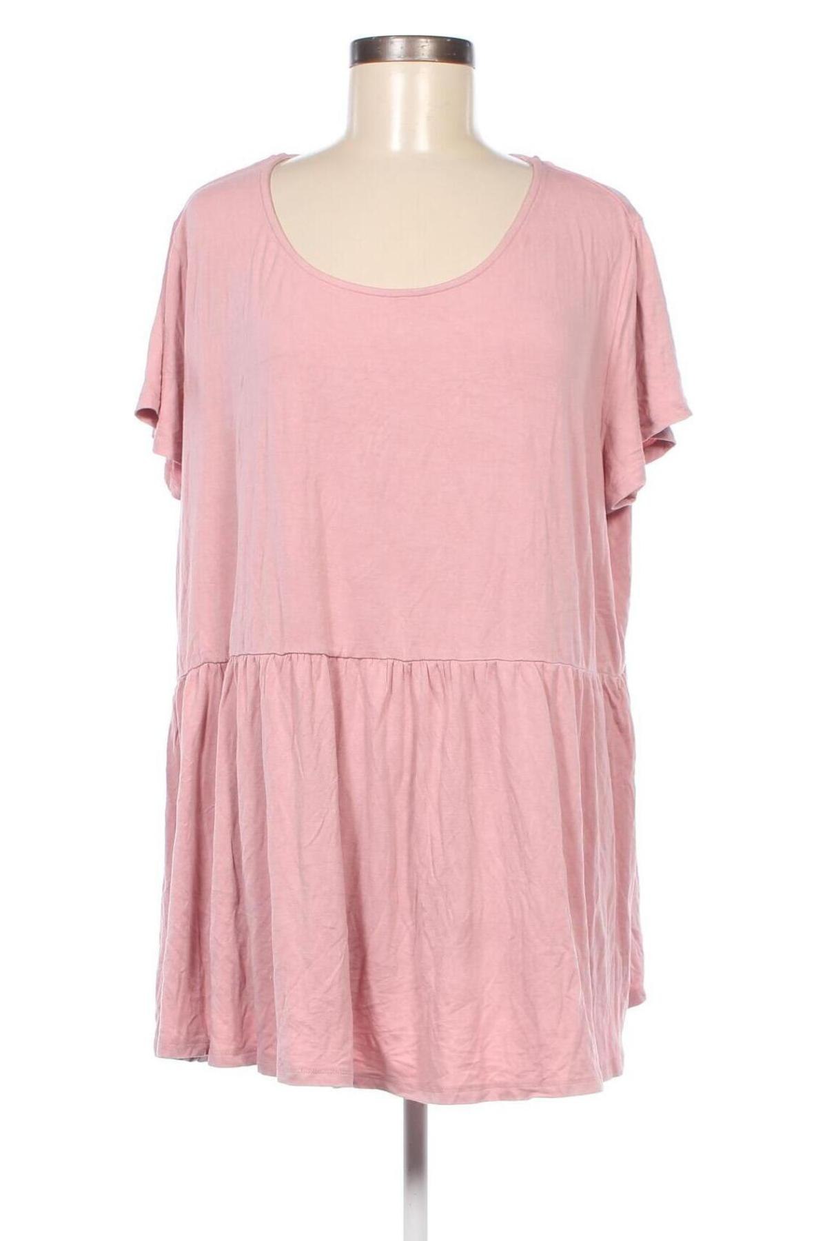 Γυναικεία μπλούζα Body Flirt, Μέγεθος 3XL, Χρώμα Ρόζ , Τιμή 10,22 €