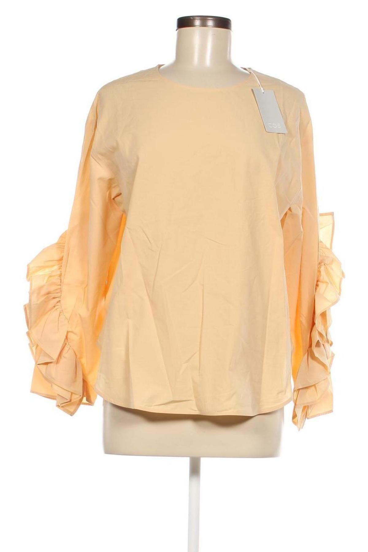 Дамска блуза COS, Размер M, Цвят Кафяв, Цена 86,70 лв.