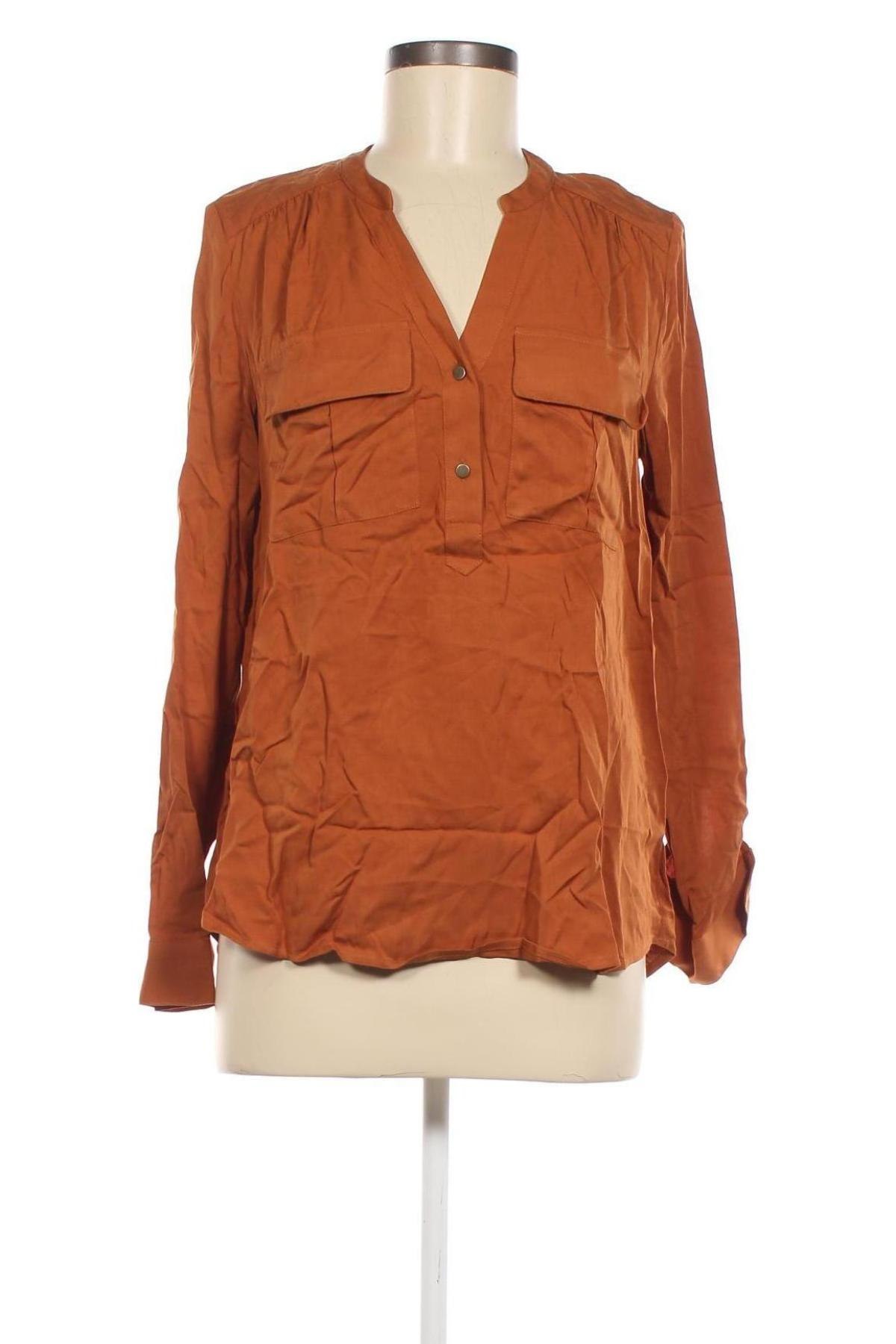Γυναικεία μπλούζα Camaieu, Μέγεθος S, Χρώμα Πορτοκαλί, Τιμή 4,31 €