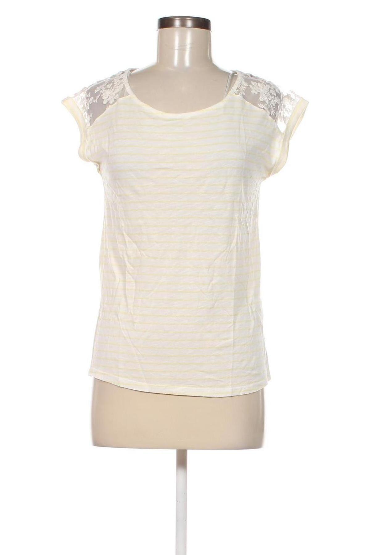 Γυναικεία μπλούζα Camaieu, Μέγεθος S, Χρώμα Λευκό, Τιμή 2,72 €